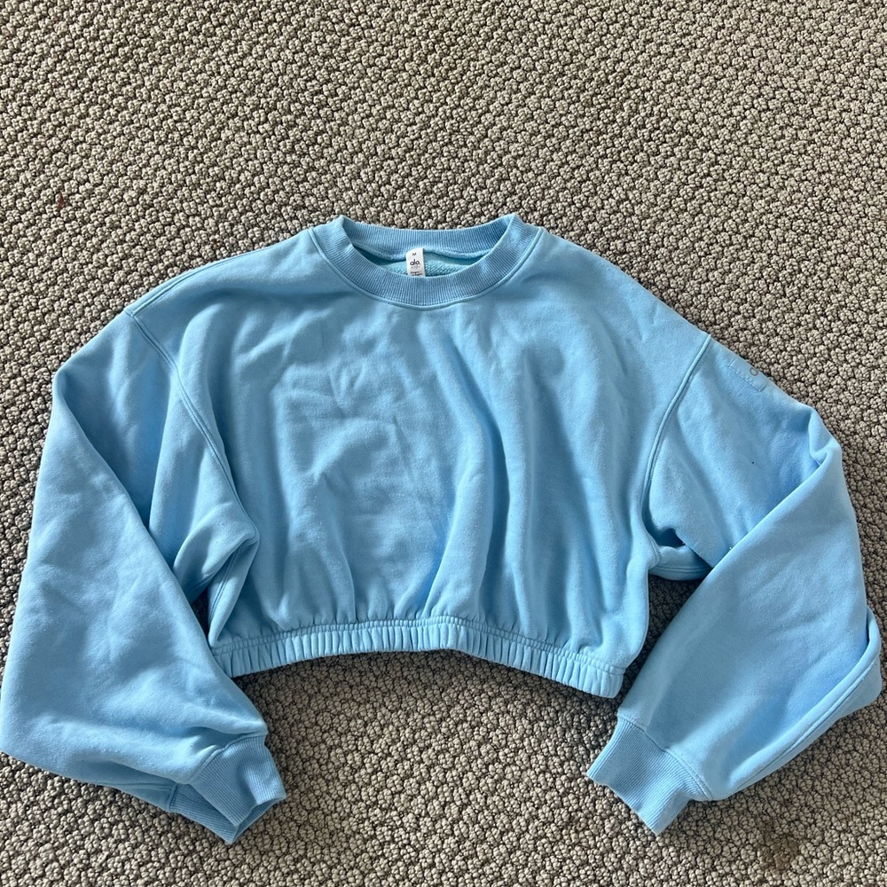 Alo Yoga cropped sweatshirt
